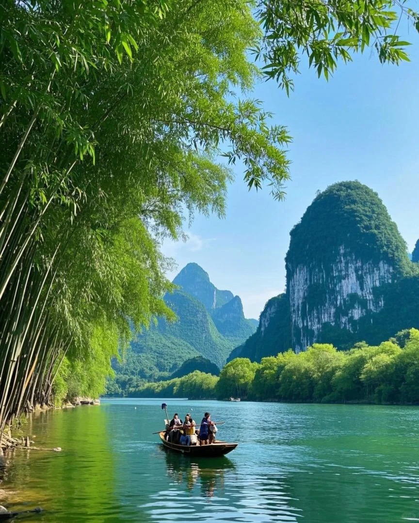 桂林山水终极打卡指南，随手一拍的ins风大片